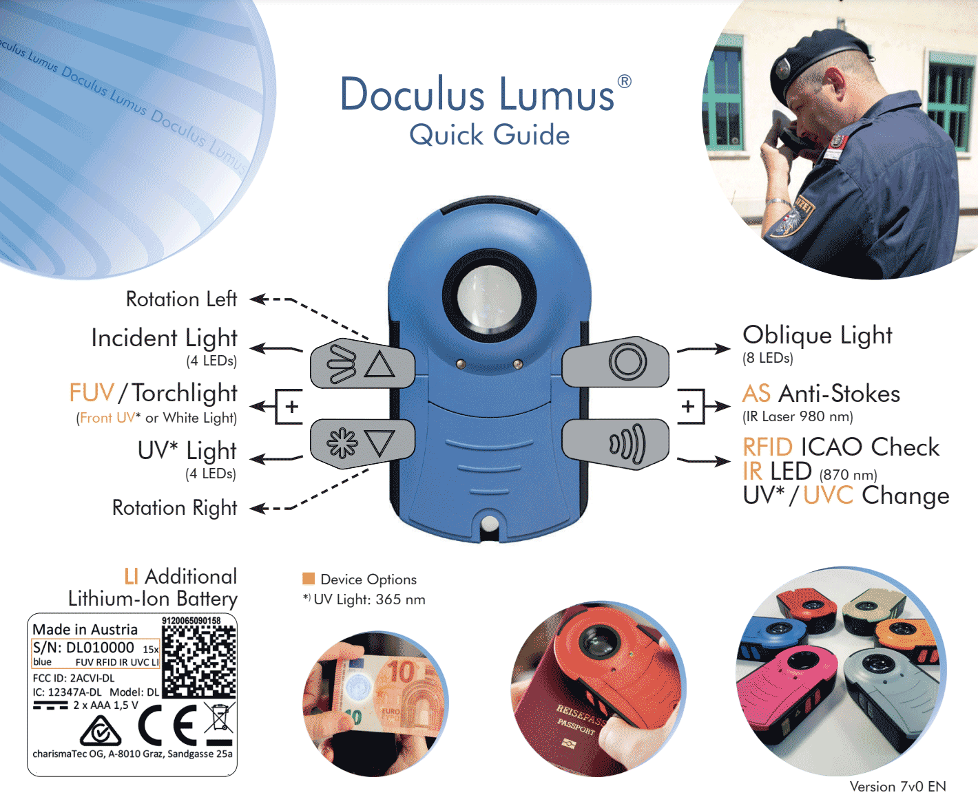 Doculus Lumus - Quick Guide - side 1